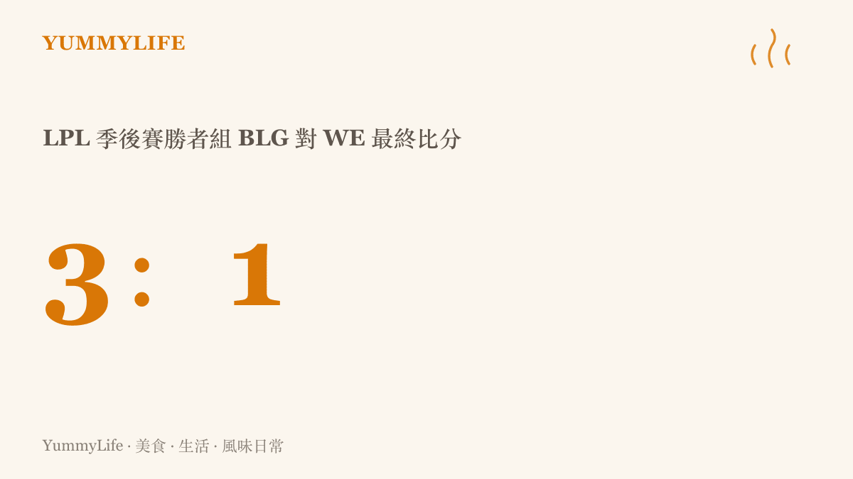 LPL 季後賽勝者組 BLG 以三比一擊敗 WE、挺進勝者組決賽的關鍵戰果數據