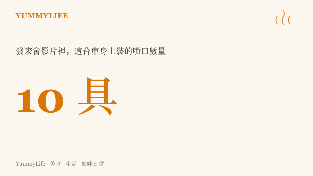 統計數字寫出特斯拉Roadster車上裝了十具噴口，高壓氣體從噴口向下噴出，讓車身離地倒掛翻轉後落回臺上