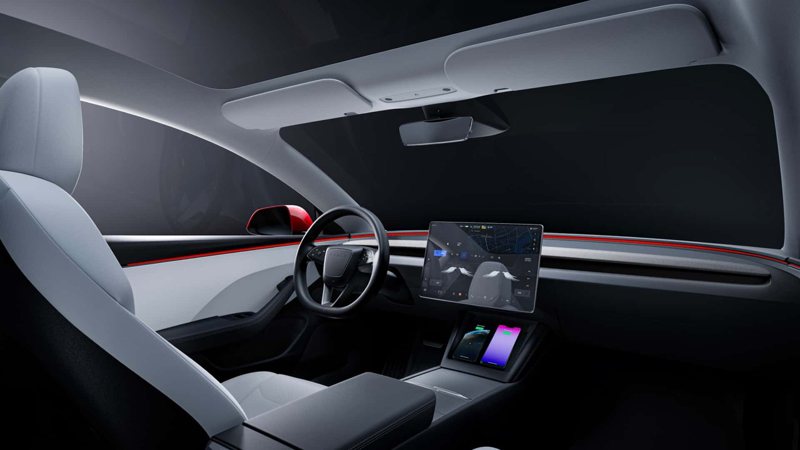 Tesla Model 3 Highland內裝隔音升級。 摘自motor1.c...