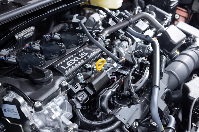 Lexus LBX全車系更搭載1.5升油電複合動力系統。 記者陳立凱／攝影