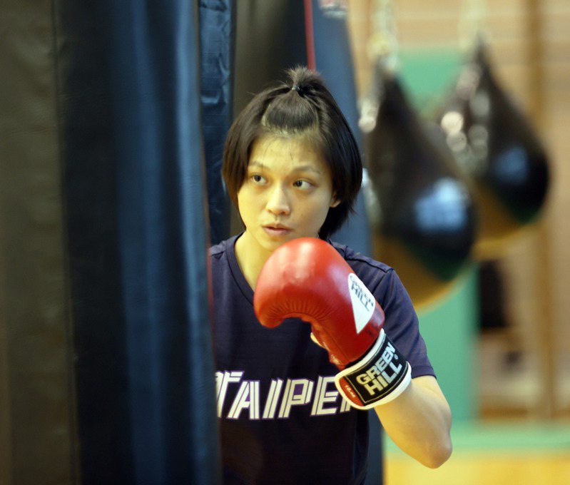 台灣女子拳擊選手吳詩儀。報系資料照
